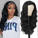 Body wave Remy human hair headband wig, 180% density, ready-to-wear style for women by HSF Marketplace