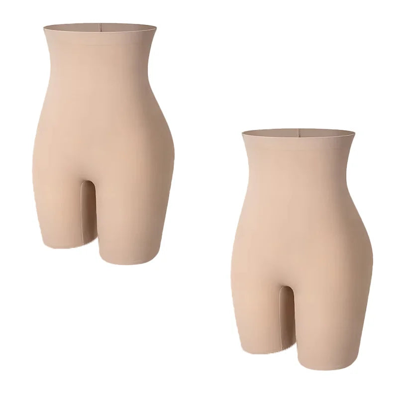 HSF Marketplace high waist power shorts body shaper in lightweight, breathable cotton blend for women