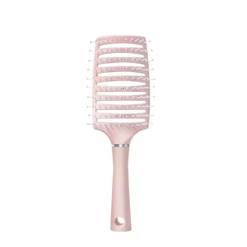 Big curved air cushion comb for all hair types, anti-hair loss hair styling tool by HSF Marketplace