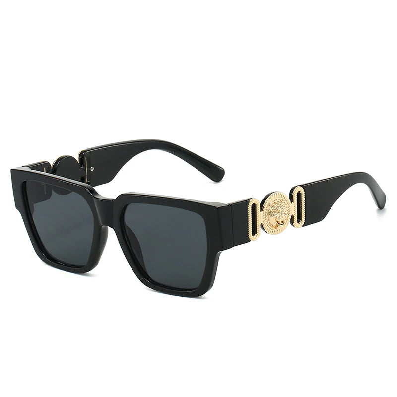 Luxury vintage square HSF Marketplace sunglasses for men and women, 2026 style