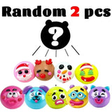 Christmas Limited Edition DIY Ugly Face Dog Squishy Squeeze Ball Slow Rebound Stress Relief Calming Sensory Toy for Adults ADHD