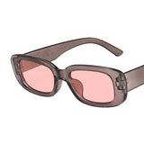 BEGREAT retro small rectangle sunglasses by HSF Marketplace, vintage black eyewear for women with UV400 protection