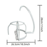 Detachable Dual Purpose Wig Stand - Hanging Or Erected Option Wig Display Holder That Maintains Shape Ideal for Wigs