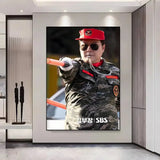Agent Kim Korean drama painting wall art poster for home decor, K-culture merch by HSF Marketplace