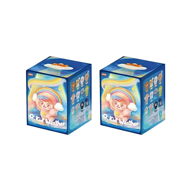 Jotoys Q.Kid Weather Series mini plush blind box collectible doll backpack pendant ornament