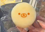 New Rilakkuma Silicone Bear Carrot Squeeze Slow Rebound Portable Stress Relief Toy Squishy Toys Squishies