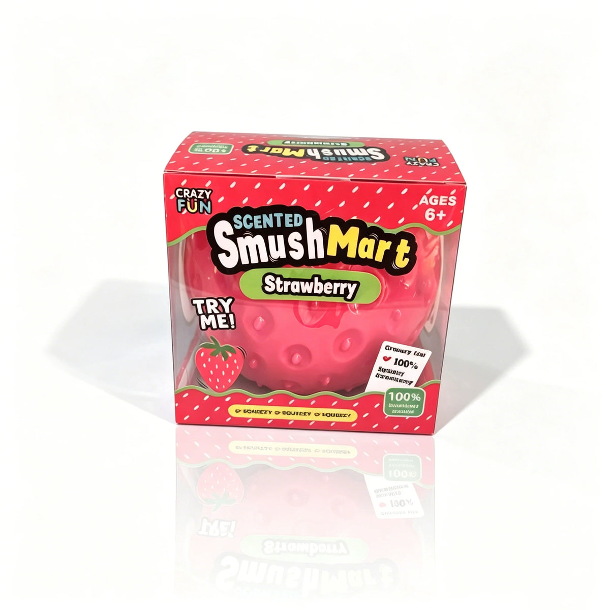 Big Strawberry Squishy Slow Rising Giant Fruit Squeeze Toy Stress Relief Fidget Toy Cute Strawberry Decompression Toy Gift.