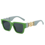 Luxury vintage square sunglasses for men and women, 2026 style, by HSF Marketplace