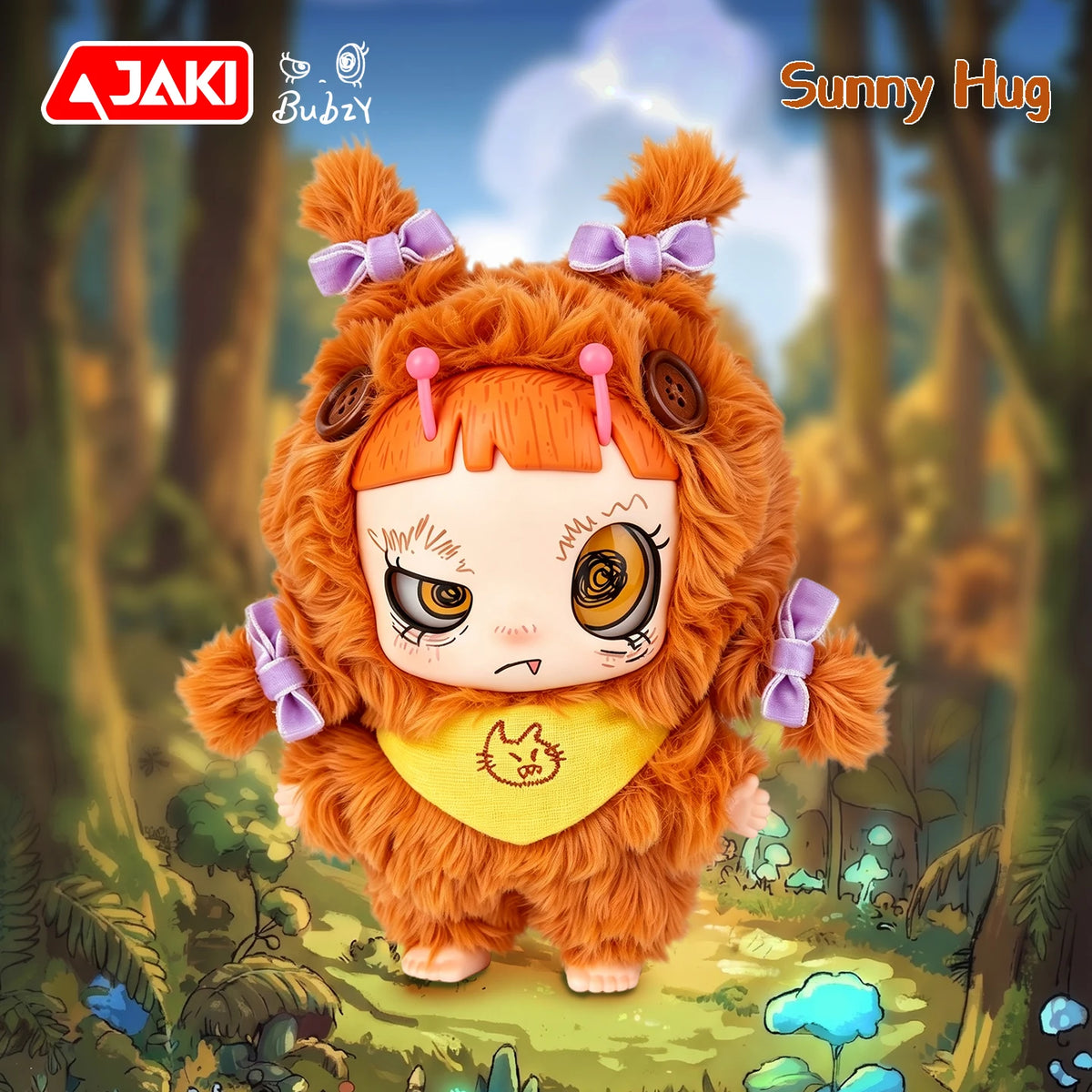 JAKI Bubzy plush blind box keychain, kawaii stuffed animal bag charm collectible figure by HSF Marketplace