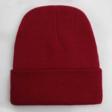 Unisex soft knitted winter beanie in assorted colors, HSF Marketplace women's hat collection