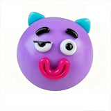 Christmas Limited Edition DIY Ugly Face Dog Squishy Squeeze Ball Slow Rebound Stress Relief Calming Sensory Toy for Adults ADHD