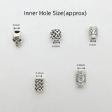 Skull helmet Viking beads for hair braids and dreadlocks, 10-piece set by HSF Marketplace