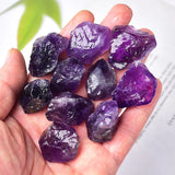 Purple Amethyst Rough Healing Crystal Reiki Raw Stones Natural Quartz Stone For Sale