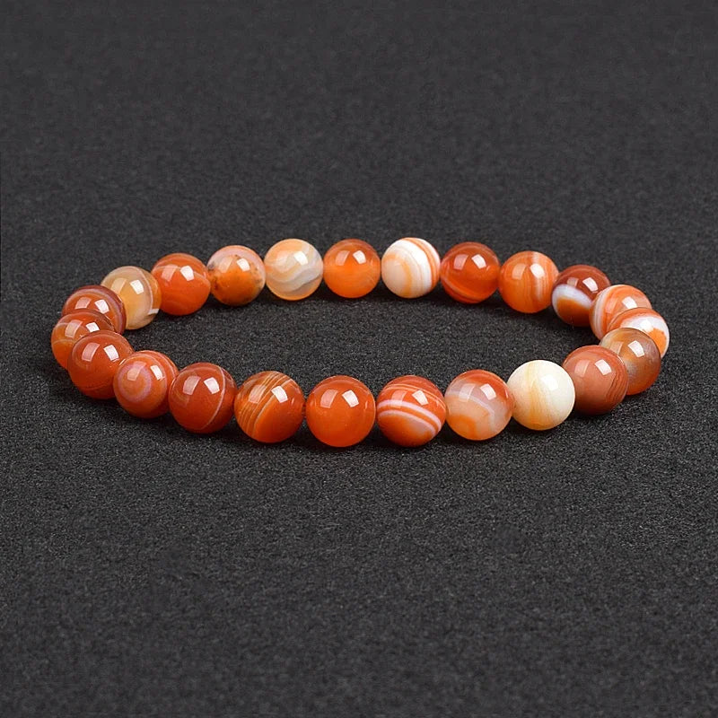 Genuine Natural Stone Bracelet Apatite Lapis Lazuli Agate Crystal Tiger Eye High Quality Gem Beads Bracelet Homme Jewelry Bangle
