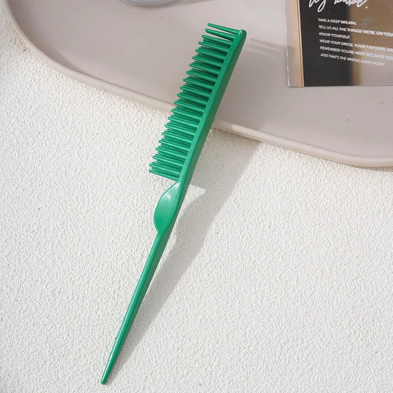 3 Rows Detangling Comb Anti-static Comb Professional Curly Defining Hairdressing Hair Styling Brush Barber Salon Tools SZI19