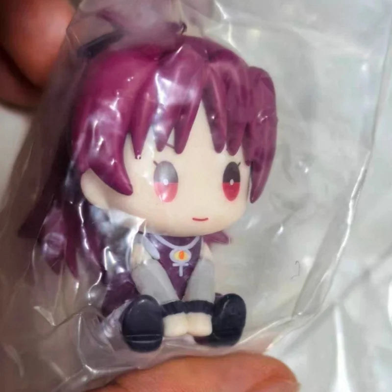 BUSHIROAD Puella Magi Madoka Magica clockwork sitting posture anime figure gashapon collectible model