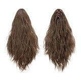 Cute curly clip-in ponytail extension, easy-to-wear hairpiece for everyday styling