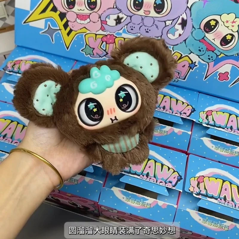 KIWAWA cute plush pendant doll blind box keychain in kawaii anime figure style by HSF Marketplace