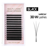 Arison narrow 3D/4D/5D premade false eyelash extension fans by HSF Marketplace