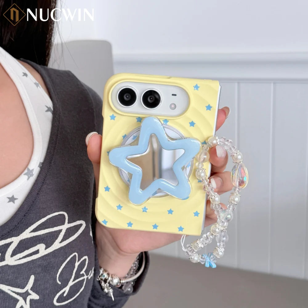 Dopamine Ripple Pattern iPhone Duo Case with Stand Feature by HSF Marketplace
