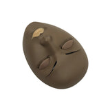 HSF Marketplace GAHAMACA eyelash extension training head with removable eyelids, realistic false eyelashes for practice and modeling.