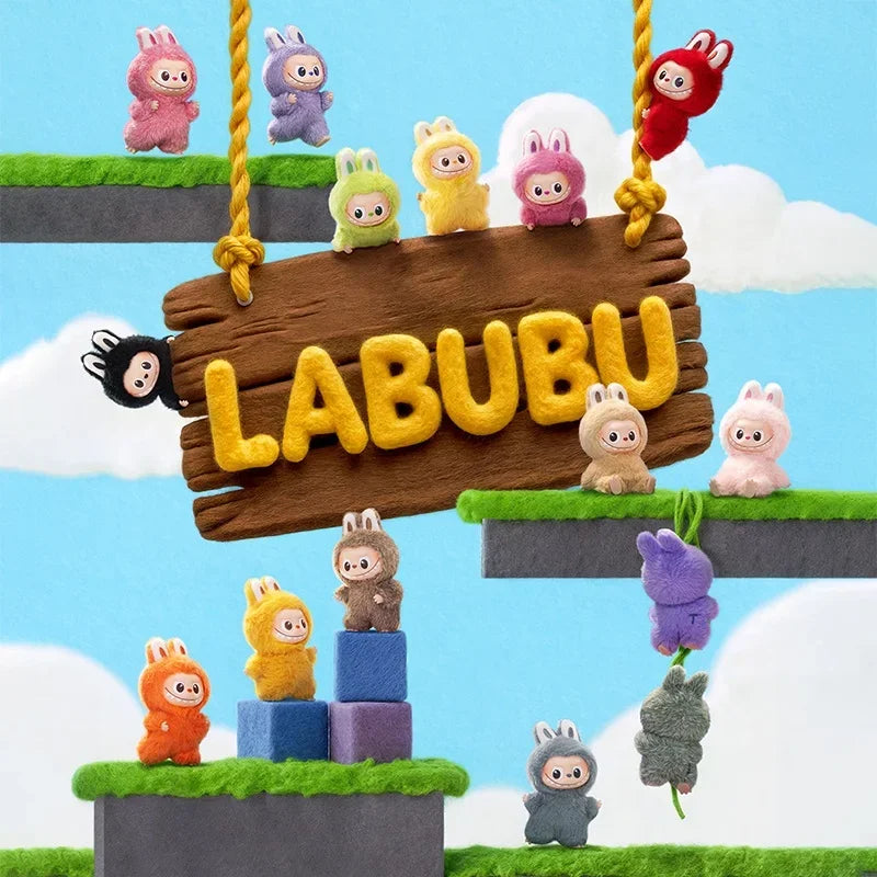 POP MART LABUBU THE MONSTERS PIN FOR LOVE Series vinyl plush pendant blind box collectible figure