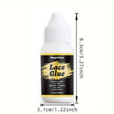 Lace Glue Waterproof Invisible Strong Hold For Wig Super Bonding Adhesive Glue
