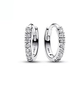 HSF Marketplace 925 silver butterfly square heart-shaped earrings for women