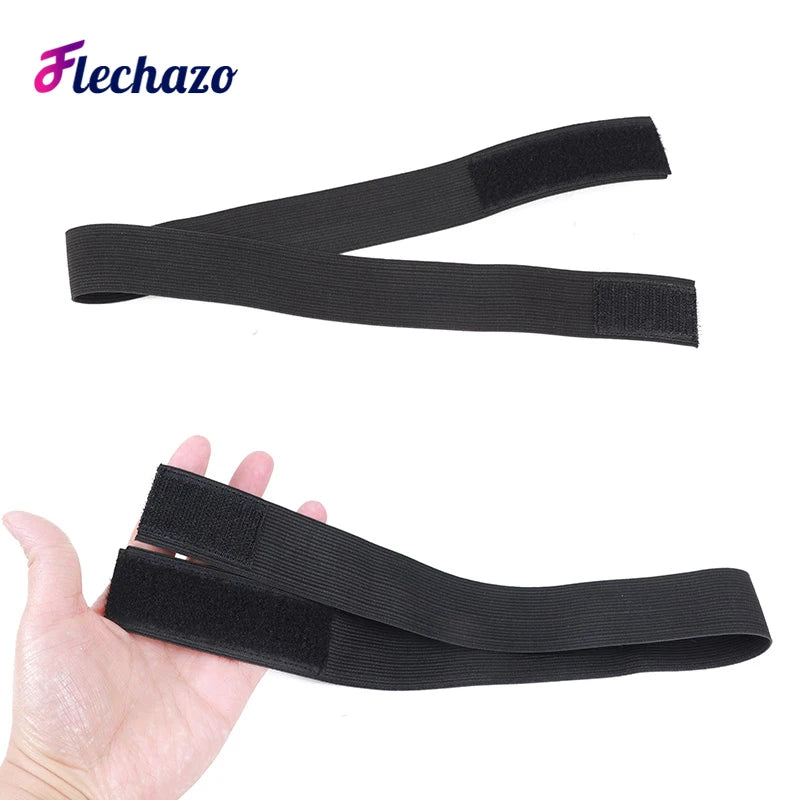 Elastic Band For Wig 10Pcs Babys Hair Edges Wrap Wig Band Lace Melting Band Adjustable Lace Wig Melt Bands Wig Accessories