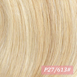Straight Brazilian Remy human hair wrap-around clip-in ponytail extension, 200 grams, 18–28 inches