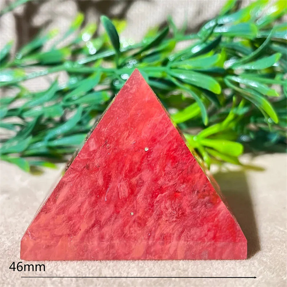 Crystal Natural Pyramid Stone Quartz Stone Amethyst Smelting Healing Spiritual Carving Mineral Home DecorationGemstones