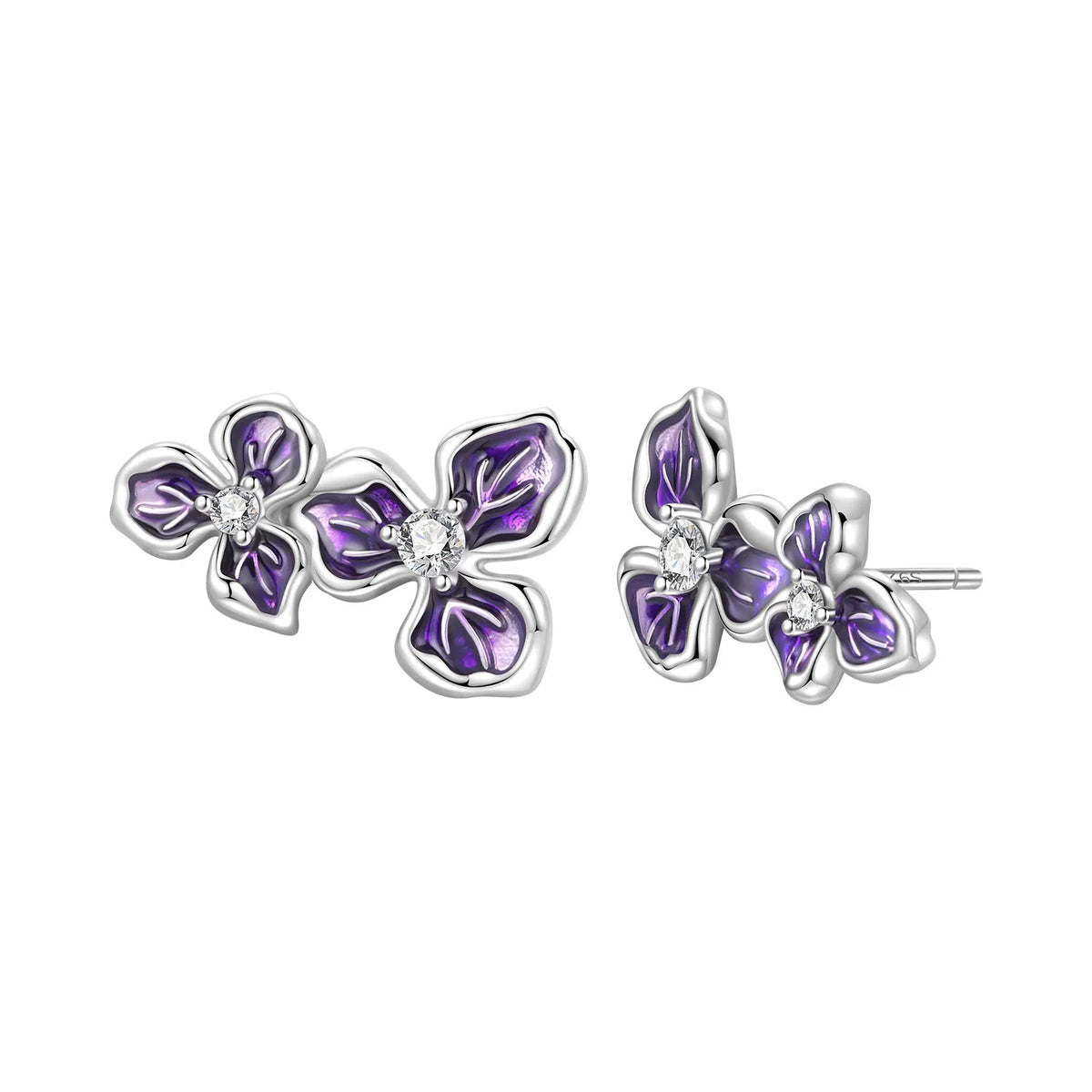 Orstarry S925 sterling silver 18k gold classic knot stud earrings for women, close-up jewelry image