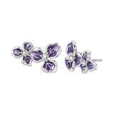 Orstarry S925 sterling silver 18k gold classic knot stud earrings for women, close-up jewelry image