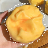 Giant Cheese Squeeze Toy Extra Large Size Cheese Squishy Fidget Toys Slow Rebound Shapeable Venting Ball for Adults Gifts