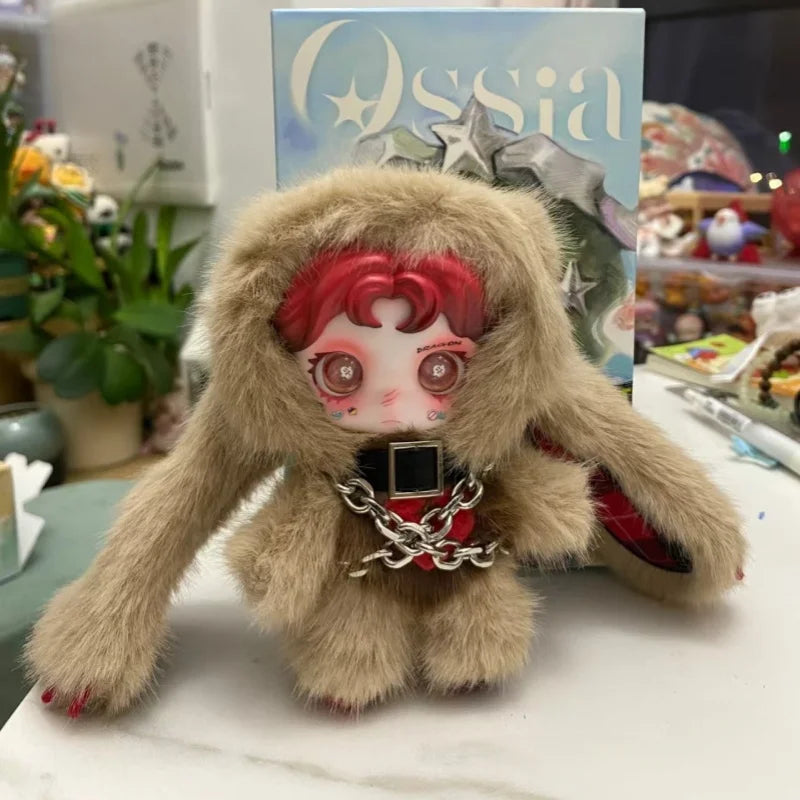 Ossia Soft Edges Series plush blind box with cute doll pendant, collectible mystery figure by HSF Marketplace
