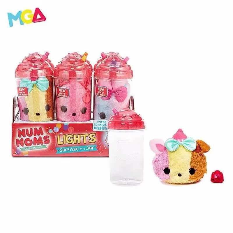 Num Noms scented lights piggy bank blind box cartoon plush doll in a jar-style surprise package