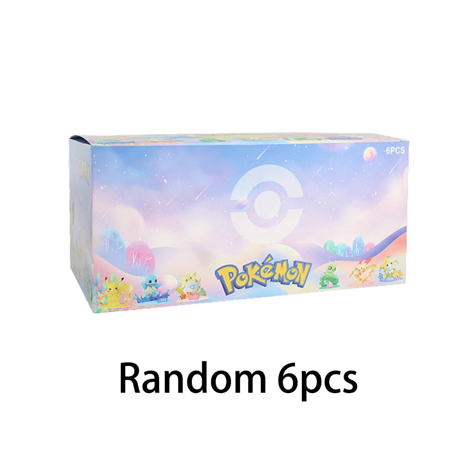 Pokémon Pikachu action doll blind box collectible figure, 12-pattern anime desktop decoration by HSF Marketplace