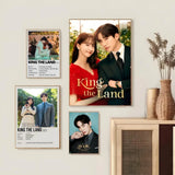 Korean TV King the Land poster, K-culture wall art for modern home decor by HSF Marketplace
