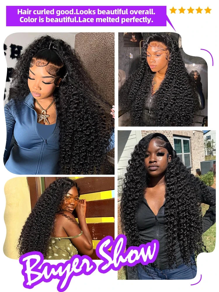 5x5 Glueless Wig Pre Cut Deep Wave Human Hair Wigs 13X6 Hd Lace Frontal Wig Water Wave 13X4 Lace Front Curly Wigs 250 Density