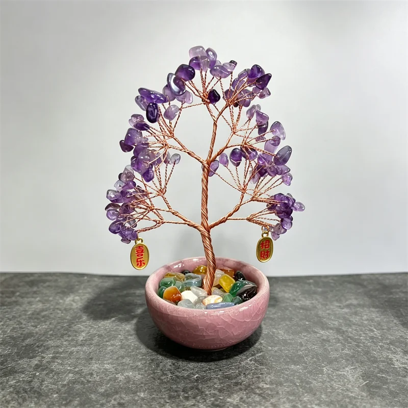 Natural Crystal Tree Quartz Stone Decor for Home Home decorations Gift
