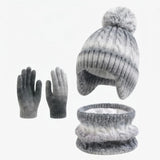 Children's warm fleece hat, scarf and gloves set for boys and girls by HSF Marketplace