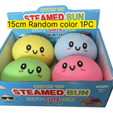 15cm Large Steamed Dumpling Sensory Squeeze Fidget Stress Relief DecompressionToy Soft Slow Dough Birthday Gift Home Sofa Decor