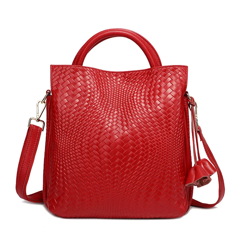 Luxury HSF Marketplace leather handbag with soft calfskin, minimalist casual tote bag for women and ladies, stylish and elegant.