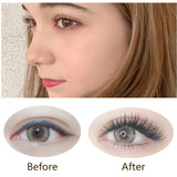 RUJADE Bottom Lower Lashes 5mm 6mm 7mm 8mm Short Sizes Under Eyelashes Lower Lashes Natural False Individual Eyelash Extension