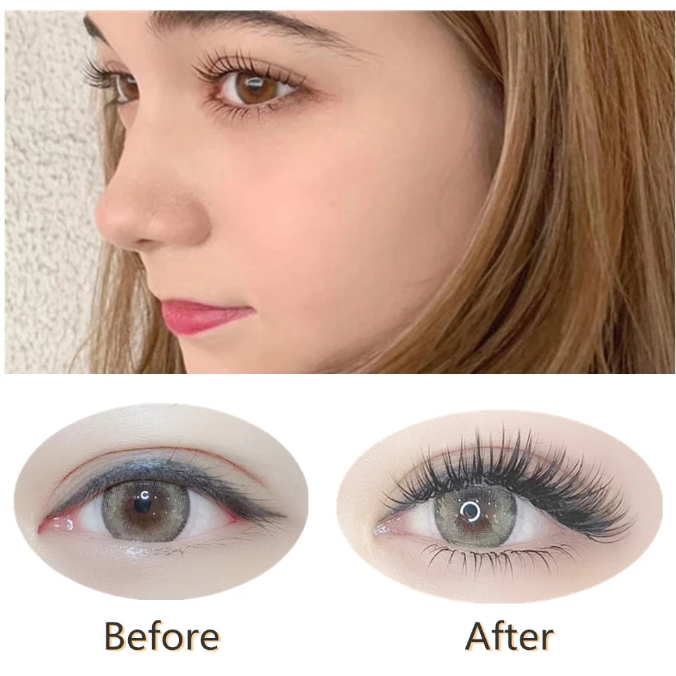 RUJADE Bottom Lower Lashes 5mm 6mm 7mm 8mm Short Sizes Under Eyelashes Lower Lashes Natural False Individual Eyelash Extension