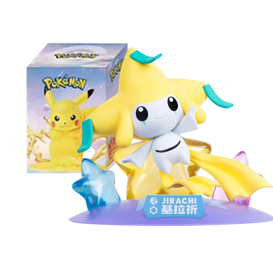 Pokémon Pikachu action doll blind box collectible figure, desktop decoration from 12-pattern anime toy series