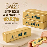 2026 Viral 13.5cm Golden Butter Squishy Fake Food Slow Rising Soft Squeeze Portable Desk Accessory Creative Gadget Novelty Gift
