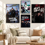 Korean romance drama poster by HSF Marketplace for home decor and K-culture gifts