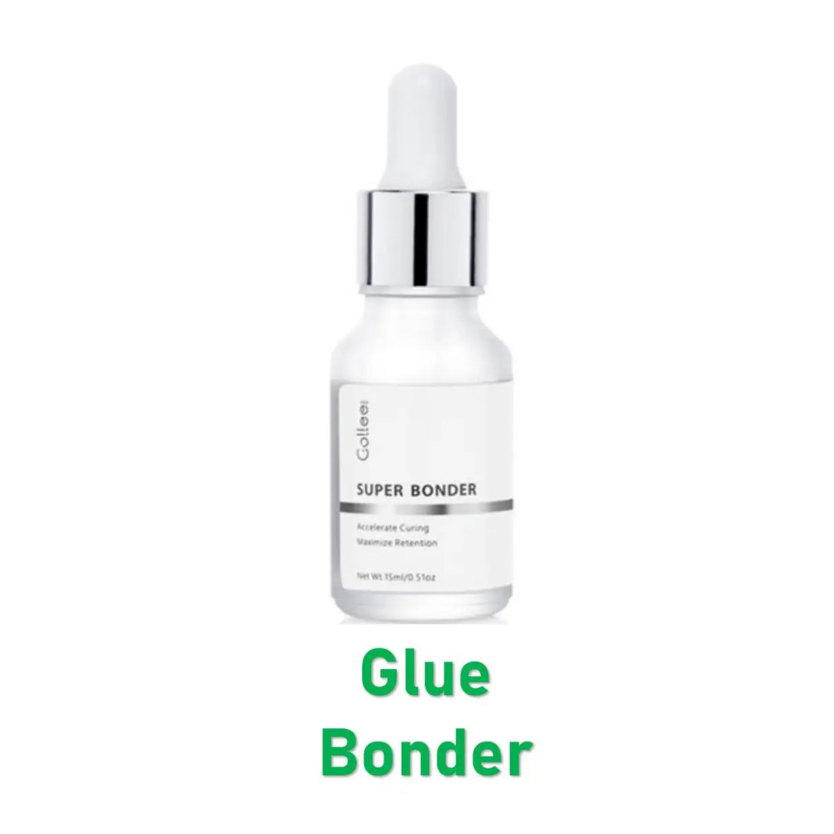 HSF Marketplace Gollee 0.5s eyelash extension glue, fast-drying waterproof adhesive for professional salon eyelash applications.