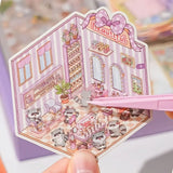 50-in-1 miniature scene landscape stickers for creative DIY projects by HSF Marketplace